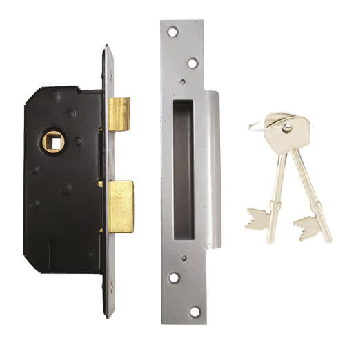 M5 Non British Standard 5 Lever Mortice Sashlock