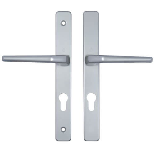 Lever UPVC Multipoint Door Handles - 70mm PZ Unsprung 200mm Screw Centres
