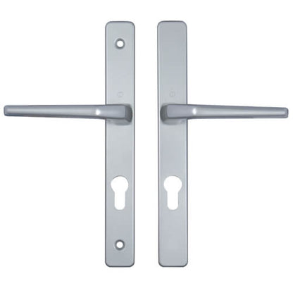 Lever UPVC Multipoint Door Handles - 70mm PZ Unsprung 200mm Screw Centres