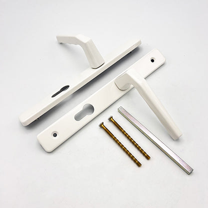 Lever UPVC Multipoint Door Handles - 70mm PZ Unsprung 200mm Screw Centres