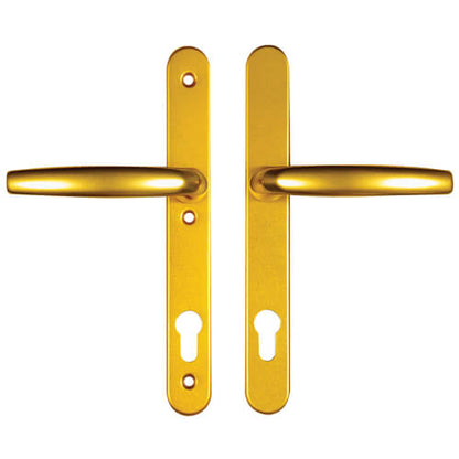 Atlanta Lever Lever UPVC Multipoint Door Handles - 92mm PZ Unsprung 200mm Screw Centres