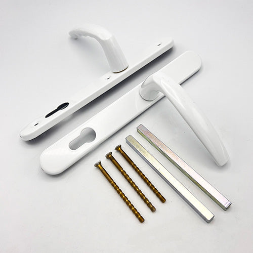 Atlanta Lever Lever UPVC Multipoint Door Handles - 92mm PZ Unsprung 200mm Screw Centres