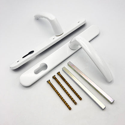 Atlanta Lever Lever UPVC Multipoint Door Handles - 92mm PZ Unsprung 200mm Screw Centres