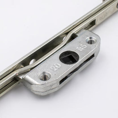 Inline Window Espagnolette - 20mm Backset Mushroom Cams