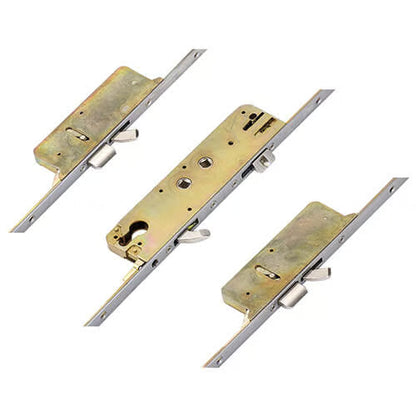 2 Latch 3 Hooks 2 Deadbolts Double Spindle Multipoint Door Lock - Option 1 - 16mm Faceplate
