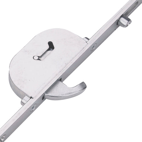 C-TS Latch Deadbolt 2 Rollers 2 Hooks Multipoint Door Lock - Master French Door Lock Section