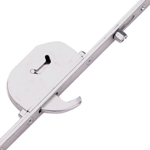 Latch Deadbolt 4 Rollers 2 Hooks Split Spindle Multipoint Door Lock