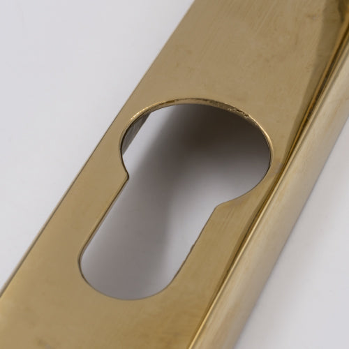 Straight Lever Lever UPVC Multipoint Door Handles - 92mm PZ Unsprung 122mm Screw Centres