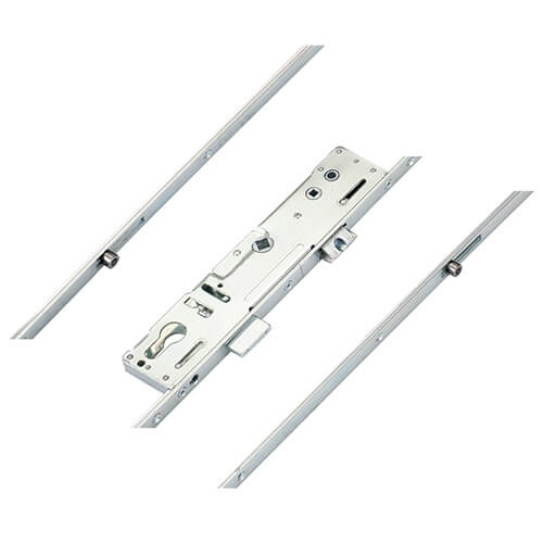 Latch Deadbolt 2 Rollers Lift Lever Multipoint Door Lock