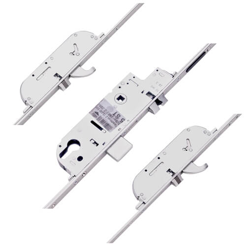 A-TS Latch Deadbolt 2 Hooks Automatic Locking Multipoint Door Lock