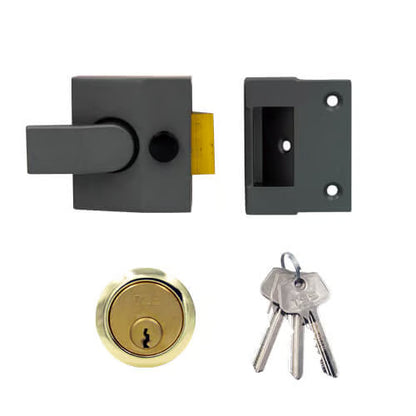 6 Pin Modern Deadlocking Nightlatch 40mm