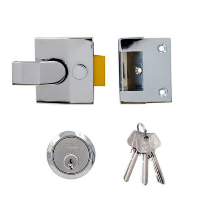 6 Pin Modern Deadlocking Nightlatch 40mm