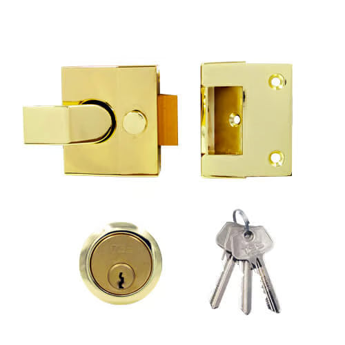 6 Pin Modern Non Deadlocking Nightlatch 40mm