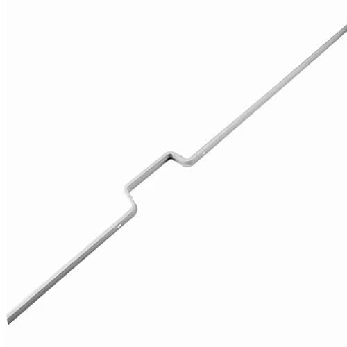 London Bar (Lattice Grooved Type) with Large(No1) Size Staple for Nightlatches