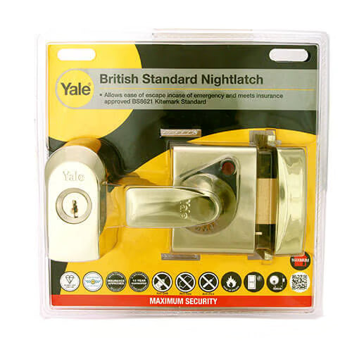 PBS4 BS8621: 2007 High Security Escape Nightlatch