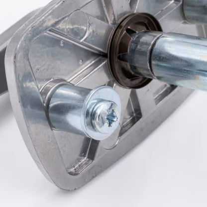 Garage Door T Handle - 2 Lug - Rear Fix - 70mm Centres