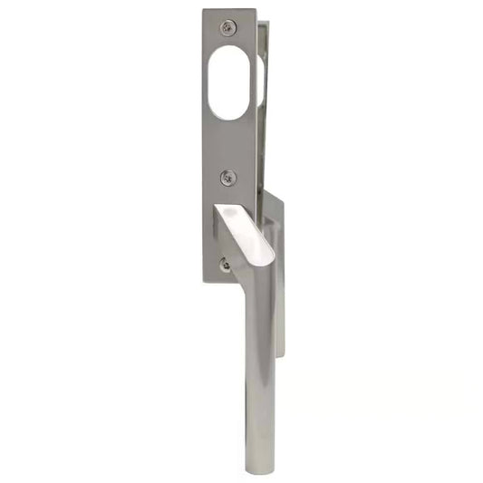 Heavy Duty Bifold Door Handle With Swedish Oval Cylinder Escutcheon