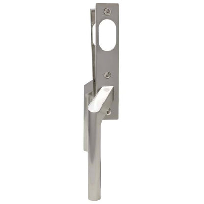 Heavy Duty Bifold Door Handle With Swedish Oval Cylinder Escutcheon