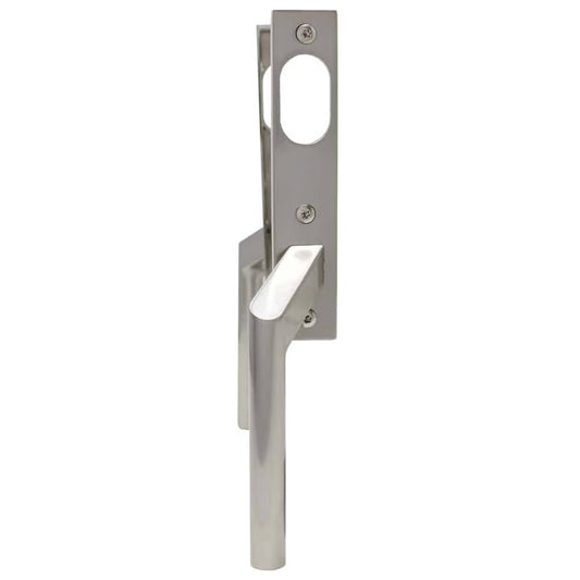 Heavy Duty Bifold Door Handle With Swedish Oval Cylinder Escutcheon