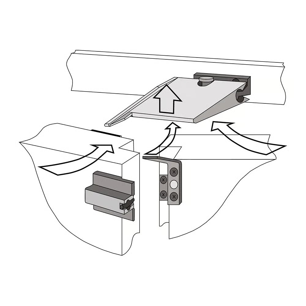 Rebated Double Door Coordinator