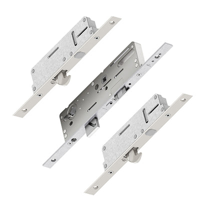 C600 Latch Deadbolt 2 Hooks Key Wind Multipoint Door Lock