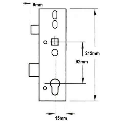 H650 Genuine Multipoint Gearbox - Lift Lever
