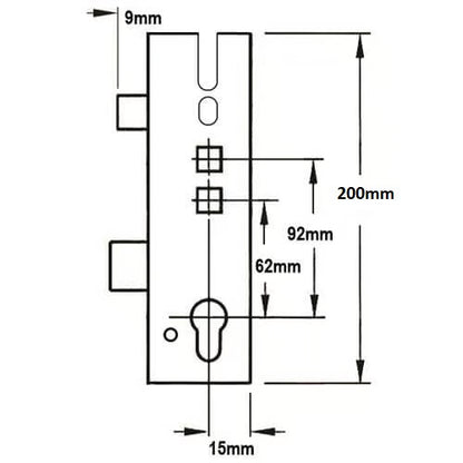H500 MVD500 Genuine Multipoint Gearbox - Lift Lever or Double Spindle