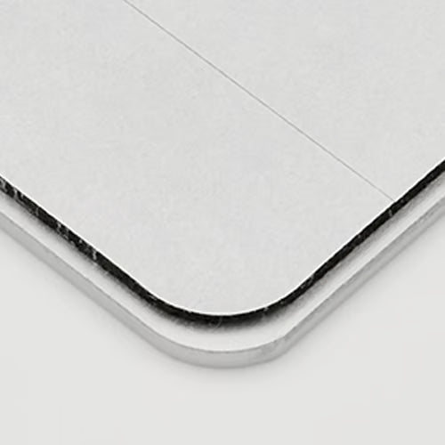 Stick On Repair Push Plate 60mm x 250mm
