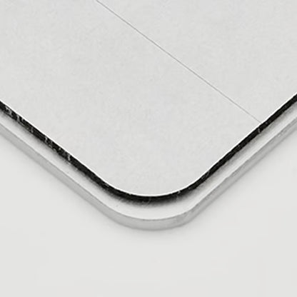 Stick On Repair Push Plate 80mm x 250mm