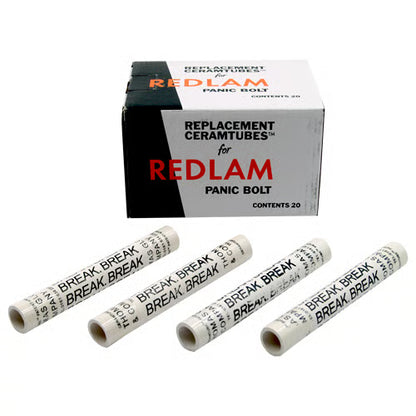 Emergency Escape Bolt Replacement Ceramic Tubes Only (20 Pieces)