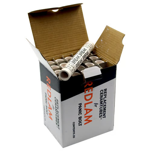 Emergency Escape Bolt Replacement Ceramic Tubes Only (20 Pieces)
