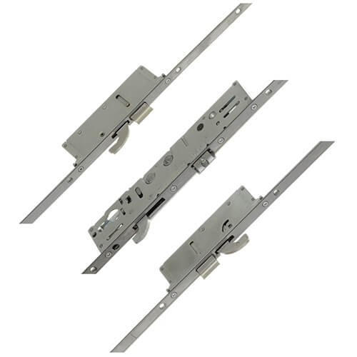 Latch 3 Hooks 2 Deadbolts Double Spindle Multipoint Door Lock