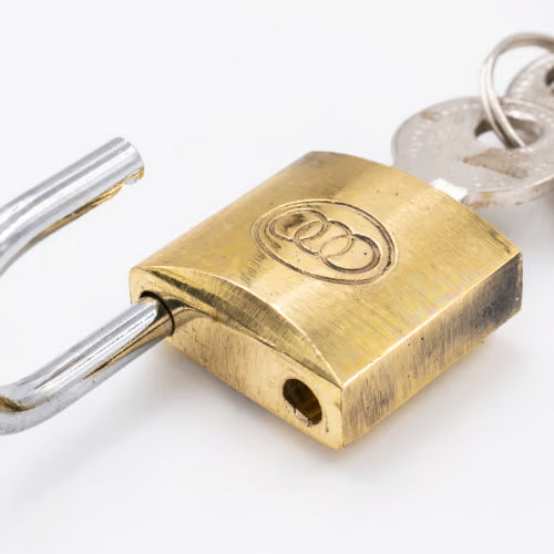 20mm Open Shackle Brass Padlock
