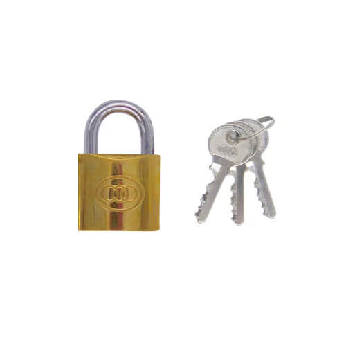 32mm Open Shackle Brass Padlock