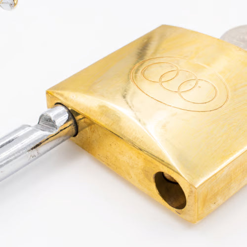 50mm Open Shackle Brass Padlock