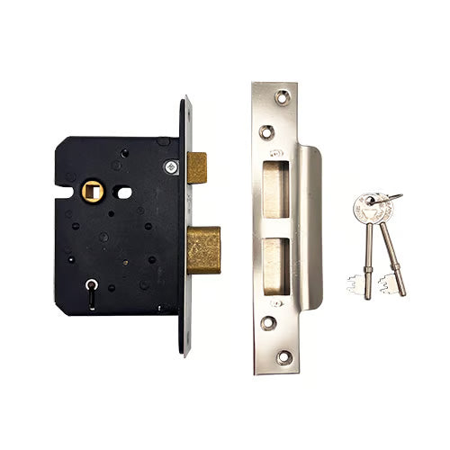 SNSB2 Non British Standard 5 Lever Mortice Sashlock
