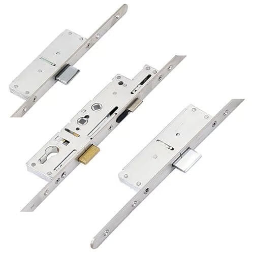 Latch 3 Deadbolts Double Spindle Multipoint Door Lock - 20mm Faceplate