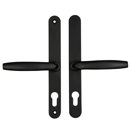 Lever UPVC Multipoint Door Handles - 68mm PZ Sprung 215mm Screw Centres