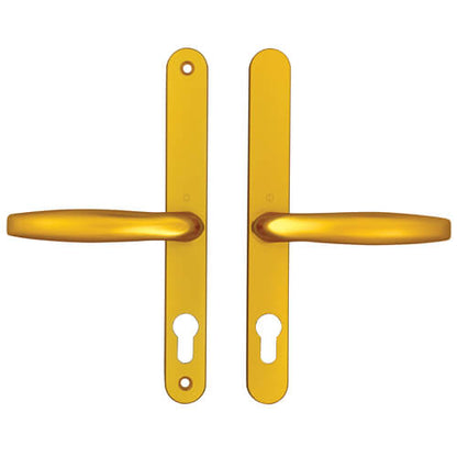 Lever UPVC Multipoint Door Handles - 68mm PZ Sprung 215mm Screw Centres