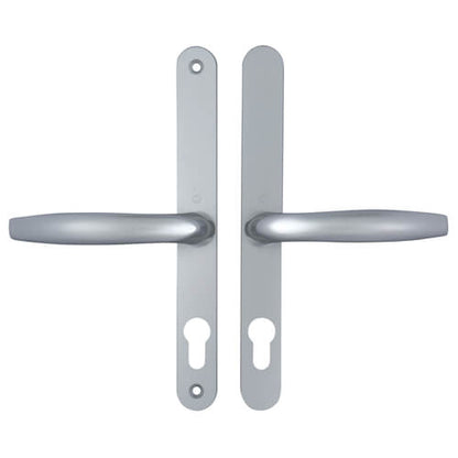 Lever UPVC Multipoint Door Handles - 68mm PZ Sprung 215mm Screw Centres