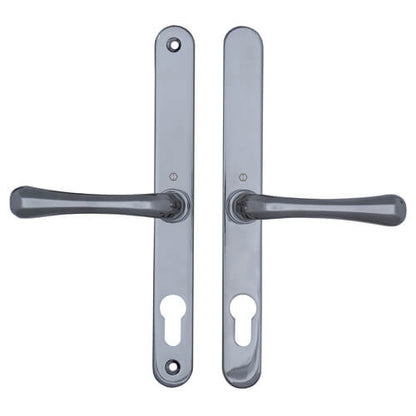Lever UPVC Multipoint Door Handles - 68mm PZ Sprung 215mm Screw Centres
