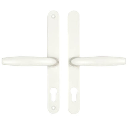 Lever UPVC Multipoint Door Handles - 68mm PZ Sprung 215mm Screw Centres