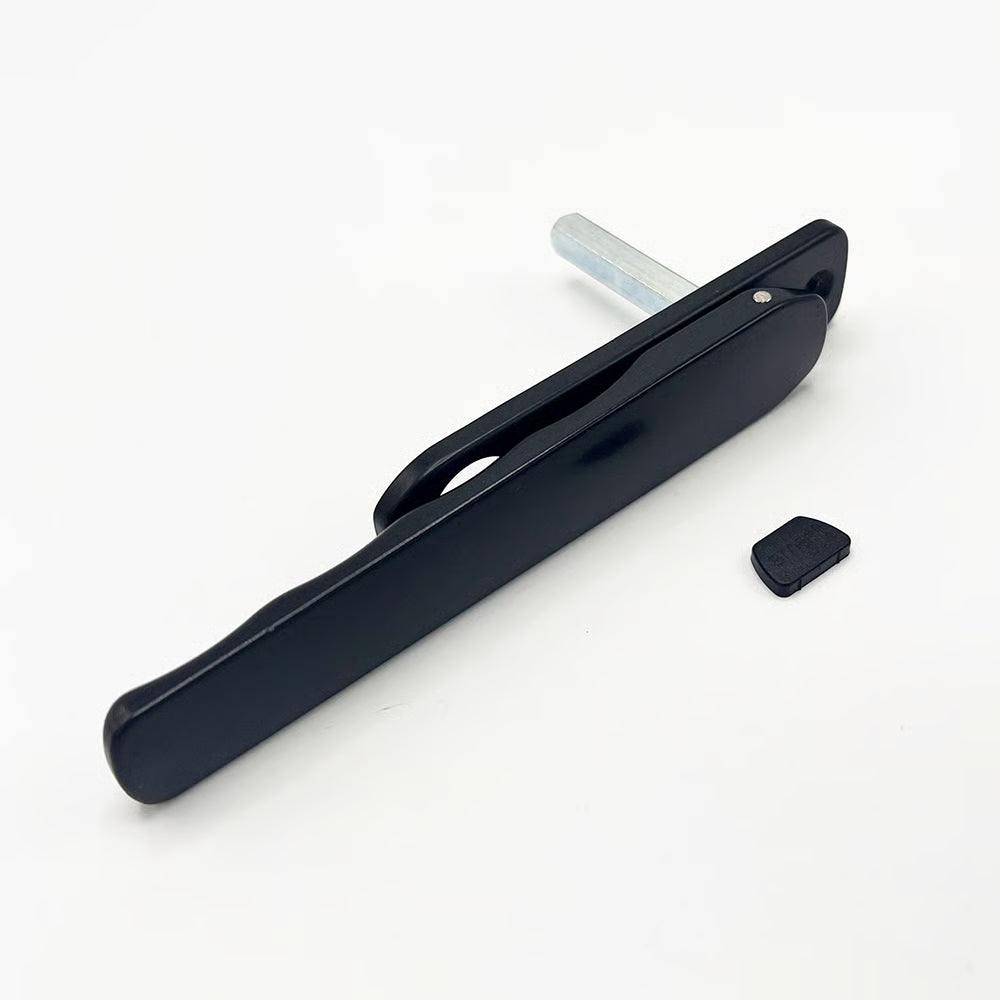 Door Handle With Cylinder Escutcheon
