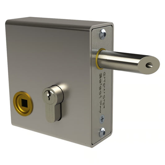 SWLD Weld-In Latch Deadlock Keyed Gate Lock (LEAD TIME: 2-3 DAYS)