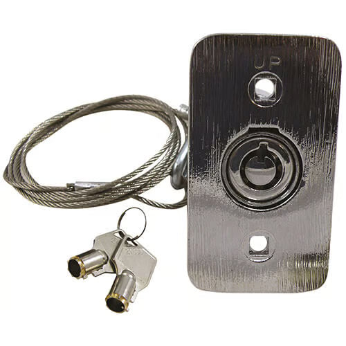 Emergency Release for Electrically Operated Garage Doors