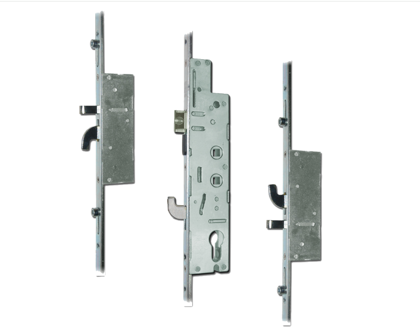 Lever Operated Latch & Hookbolt Twin Spindle - 2 Hook, 2 Anti-Lift & 4 Roller
