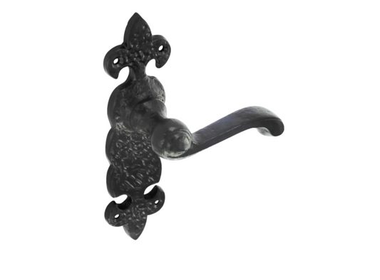 ASEC Antique Style Sprung Latch Handle Fancy