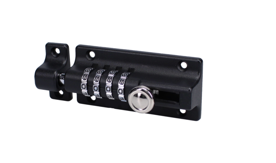 ASEC Combination Tower Bolt Black