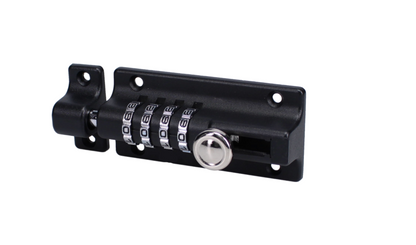ASEC Combination Tower Bolt Black