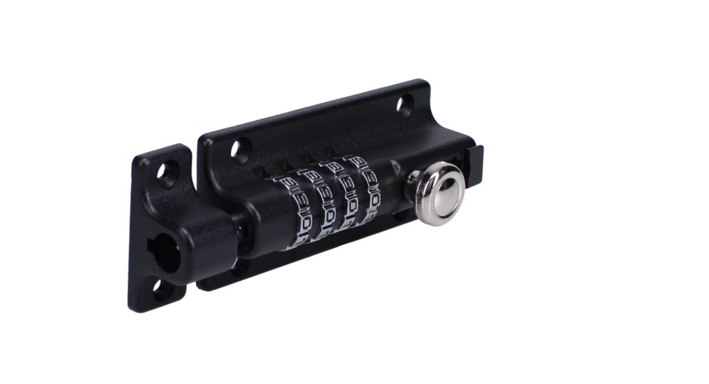 ASEC Combination Tower Bolt Black